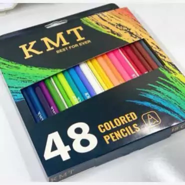 مداد رنگی 48 رنگ kmt