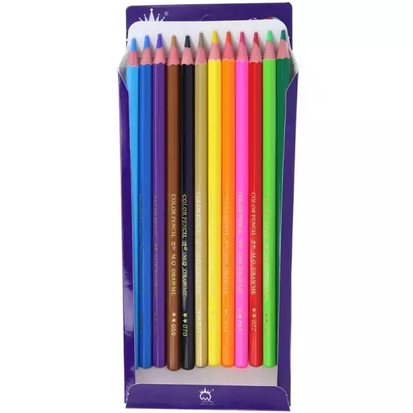 مداد رنگی 12 رنگ ام کیو MQ Draw Me