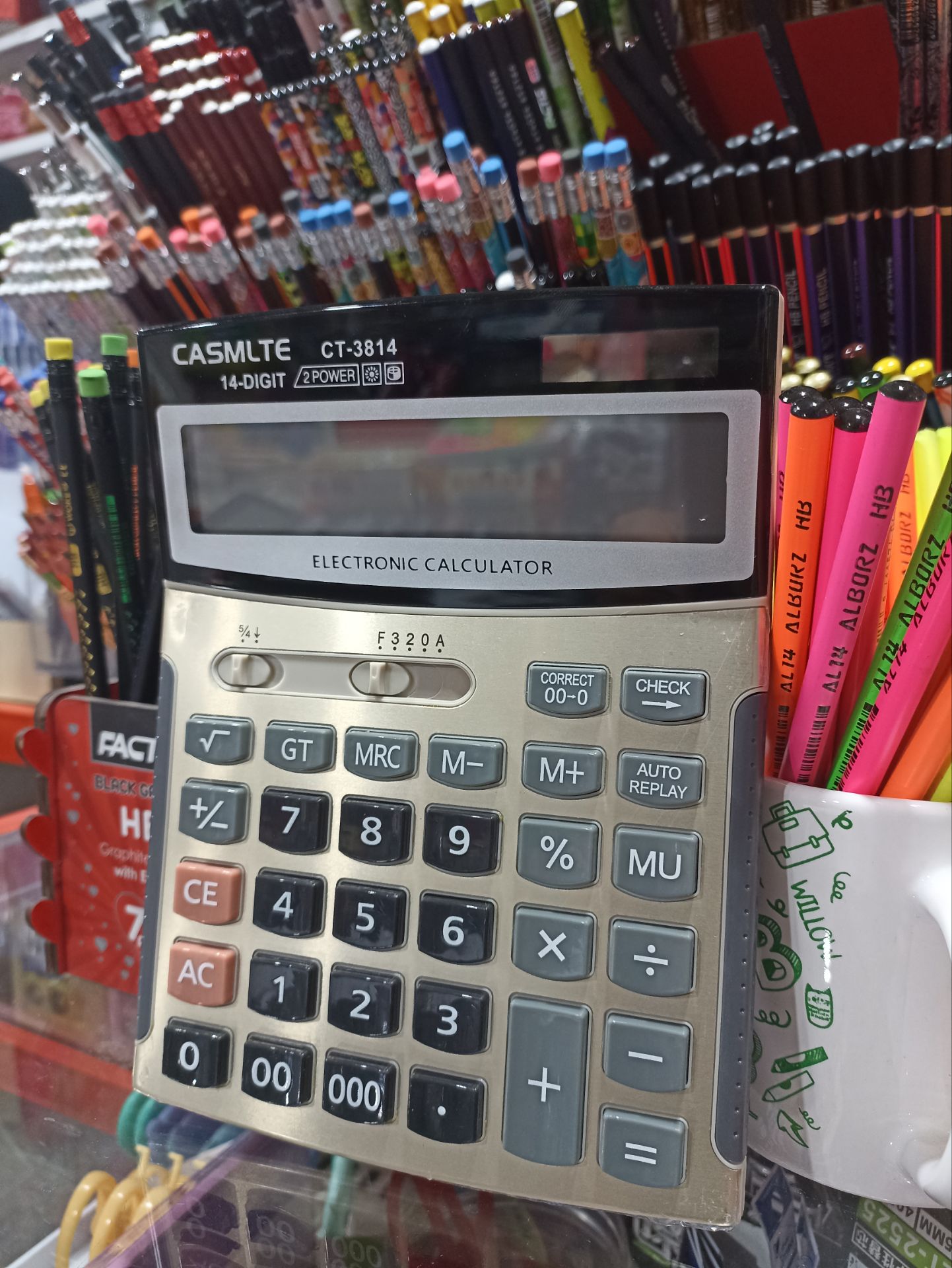 ماشین حساب فروشگاهی casmlte 3814