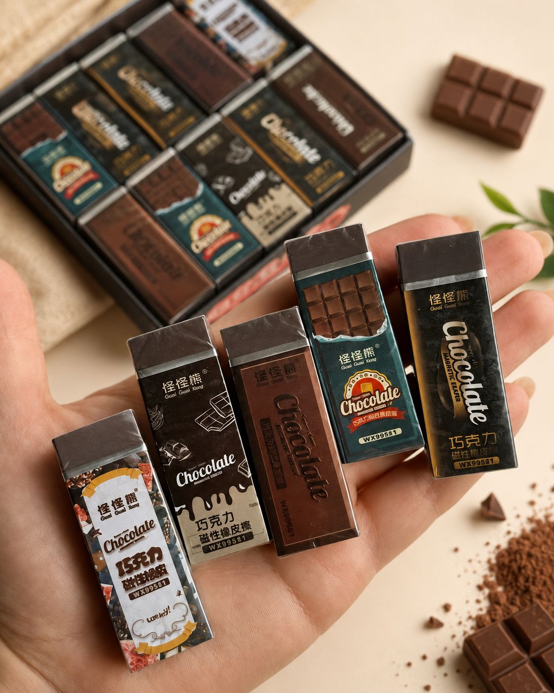 پاک کن شکلاتی معطر
