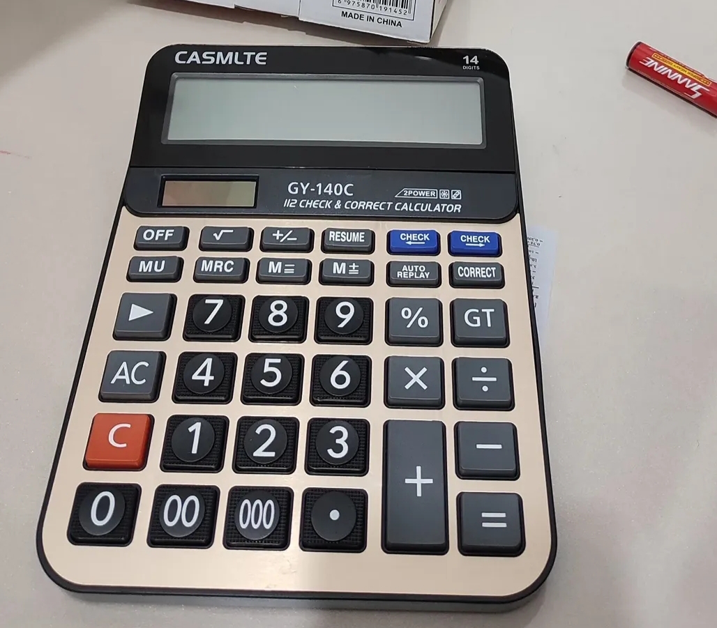 ماشین حساب رومیزی CASMLTE مدل GY-140C